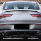 2020-2024 Mercedes Benz CLA Class W118 AMG Style Spoiler Gloss Black Back Center