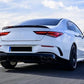 2020-2024 Mercedes Benz CLA Class W118 AMG Style Spoiler Gloss Black Back Left