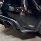 2020-2024 Tesla Model Y Viento Style Rear Diffuser Matte Black Back Right