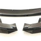 2021-2025 bmw 4 series g22/g23 (430i/m440i) pre lci and lci m sport cs style front bumper lip splitter spoiler gloss black close up