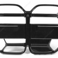 2021-2026 bmw 4 series g22/g23 430i/m440i pre-lci m-sport csl style front kidney grille gloss black close up