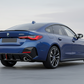 2021-Present BMW 4 Series G26 (430i) Rear Diffuser With LED Light Gloss Black