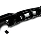 2021 Present BMW 4 Series G22 CS Style Rear Diffuser With LED Light Gloss Black Close Up
