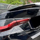 2021+ BMW 4 Series Gran Coupe G26 M4 Style Spoilers Gloss Black Back Left