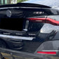 2021+ BMW 4 Series Gran Coupe G26 M4 Style Spoilers Gloss Black Back Right