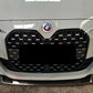 2021+ BMW 4 Series Gran Coupe G26 430i M440i i4 3D Front Lip Gloss Black Front Center