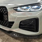 2021+ BMW 4 Series Gran Coupe G26 430i M440i i4 3D Front Lip Gloss Black Front Right