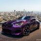 2022-2025 bmw 2 series g42 (230i/m240i) m sport m performance style front bumper lip splitter spoiler gloss black Front Right