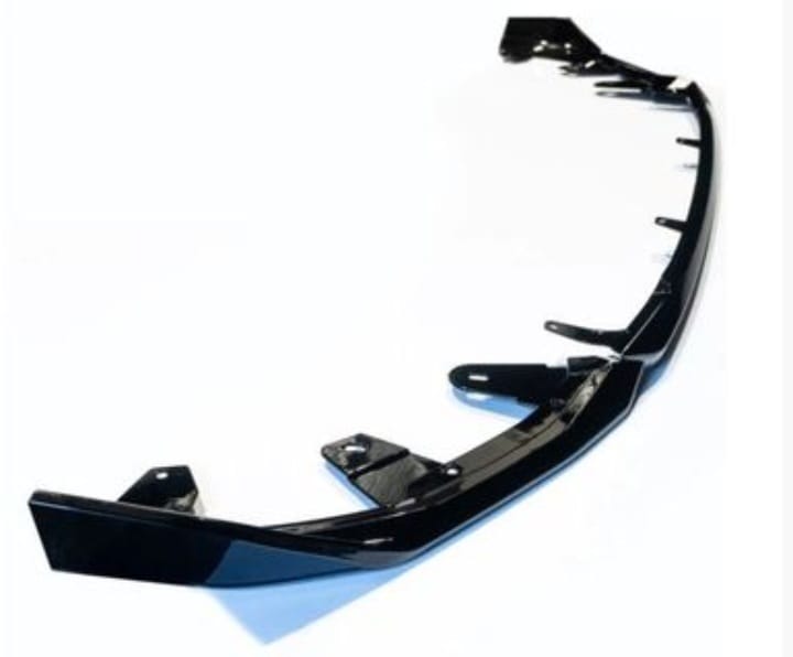 2022-2025 bmw 2 series g42 (230i/m240i) m sport m performance style front bumper lip splitter spoiler gloss black