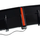 2022-2026 bmw 2 series g42 230i/m240i coupe/convertible m-sport slim led brake light style rear bumper diffuser gloss black