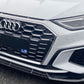 2022+ audi a3/s3 8y s-line front bumper lip splitter gloss black