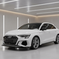 2022+ audi a3/s3 8y s-line front bumper lip splitter gloss black