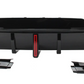 2023-2025 bmw 3 series g20 lci 330i/m340i m-sport led light style rear bumper diffuser gloss black back right close up