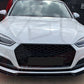 2017-2019 Audi A5/S5 B9 Front Lip Gloss Black Front Center