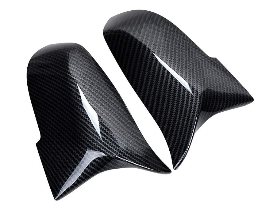 BMW F Series M Style Mirror Caps Replica Carbon Fiber Left Right