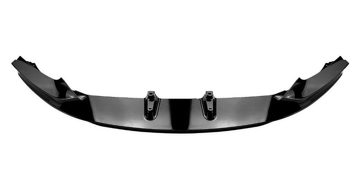 2014-2021 BMW 2 Series F22 M Performance Front Lip Gloss Black Front Center Close Up Assembled