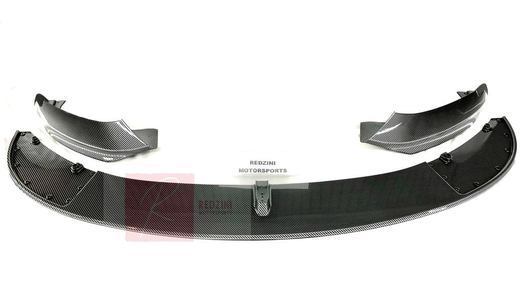 BMW F32 F33 F36 M Performance Front Lip Splitter Replica Carbon Fiber Front Center Close Up