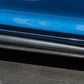 BMW F32 M Performance Side Skirts Replica Carbon Fiber Right Close Up