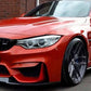 2015-2019 BMW M Series M3 M4 F80 F82 CS Front Lip Gloss Black Front Right