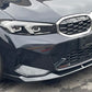 BMW G20 LCI XM Front Lip Gloss Black Front Left Close Up