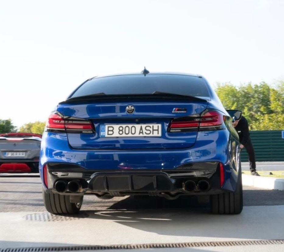 BMW G30 F90 PSM Spoiler Gloss Black Back Center