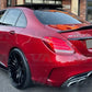 2015-2021 Mercedes Benz C Class Sedan W205 PSM Spoiler Gloss Black Back Left