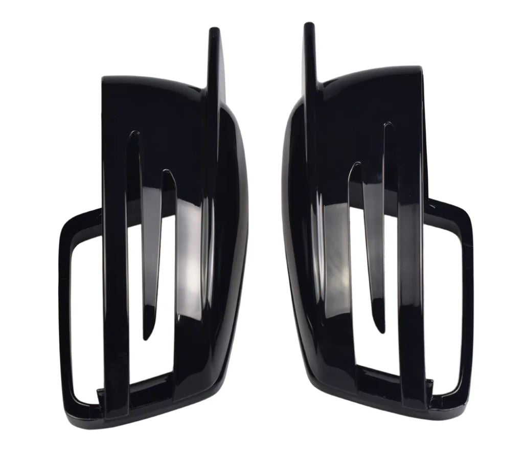 Mercedes W204 C117 Mirror Caps Gloss Black in Toronto Redzini Motorsports