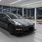 2017-2023 Tesla Model 3 Front Lip Gloss Black Front Left