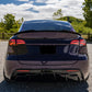 2020-2024 Tesla Model Y Rear Diffuser Gloss Black Back Center