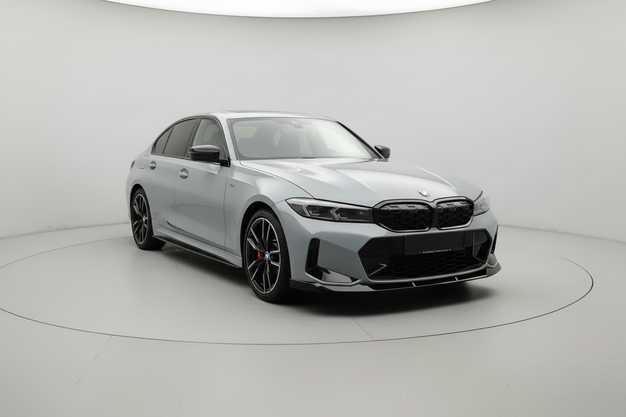 2019+ BMW 3 Series G20 (330i/M340i) AC Style Full Length Side Skirt Extensions Gloss Black