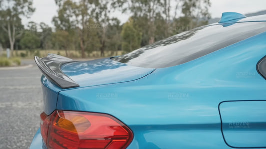 2014-2020 BMW 4 series f32 (428i/430i/435i/440i) psm style rear trunk spoiler lip wing gloss black